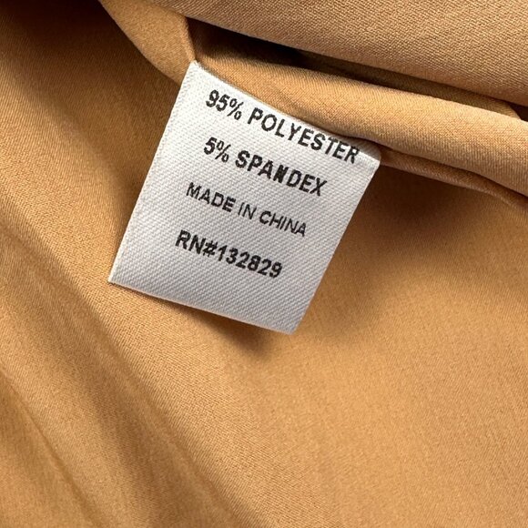 KLEID KATHERINE SUPERDOWN Satin Drape Lace Mini Dress Revolver Nude Size S PARTY - Picture 9 of 16